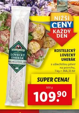 Lidl Kostelecký lovecký uherák nabídka