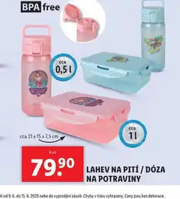 Lidl Dóza na potraviny nabídka