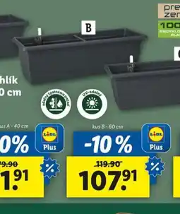 Lidl Samozavlažovací truhlík 60 cm nabídka