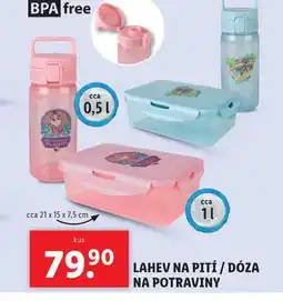 Lidl Lahev na pití nabídka