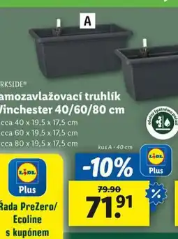 Lidl Samozavlažovací truhlík 40 cm nabídka