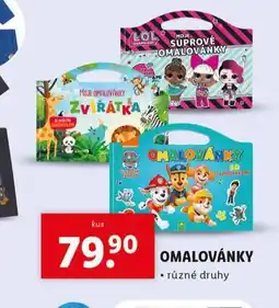 Lidl Omalovánky nabídka