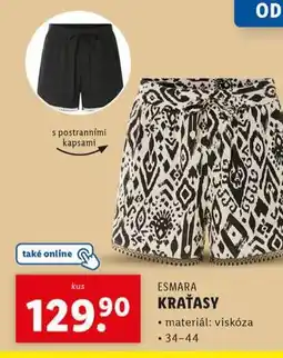 Lidl Kraťasy nabídka