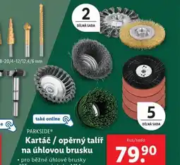 Lidl Kartáč / opěrný talíř na úhlovou brusku nabídka