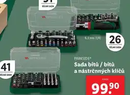 Lidl Sada bitů / bitů a nástrčných klíčů nabídka