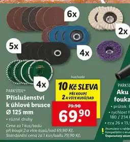 Lidl Příslušenství k úhlové brusce 125 mm nabídka