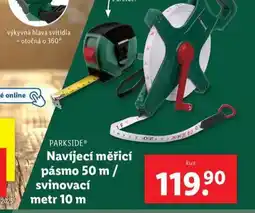 Lidl Svinovací metr 10 m nabídka