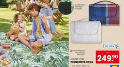Lidl Pikniková deka nabídka