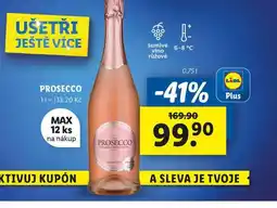 Lidl Prosecco nabídka