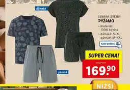 Lidl Pyžamo nabídka
