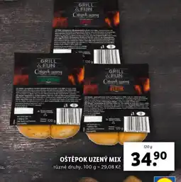 Lidl Oštěpek uzený mix nabídka