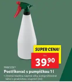 Lidl Postřikovač s pumpičkou 1 l nabídka