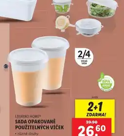 Lidl Sada opakovaně použitelných víček nabídka