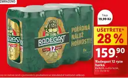Lidl Pivo radegast nabídka