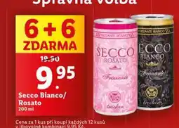 Lidl Secco rosato nabídka