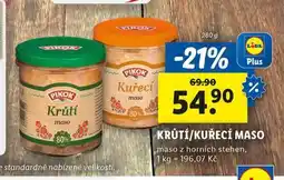 Lidl Krůtí maso nabídka