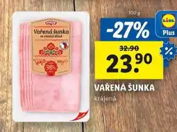 Lidl Vařená šunka nabídka
