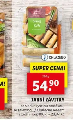 Lidl Jarní závitky nabídka