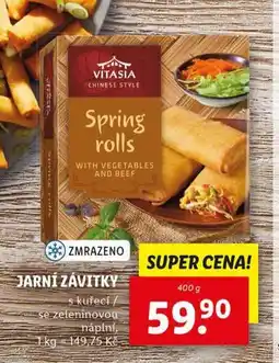 Lidl Jarní závitky nabídka