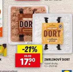 Lidl Zmrzlinový dort nabídka