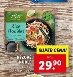 Lidl Rýžové nudle nabídka