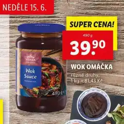 Lidl Wok omáčka nabídka