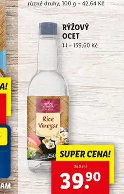 Lidl Rýžový ocet nabídka