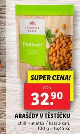 Lidl Arašídy v těstíčku nabídka