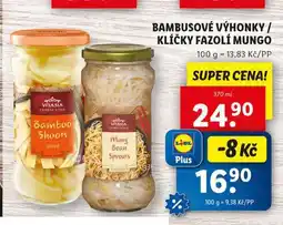 Lidl Bambusové výhonky nabídka