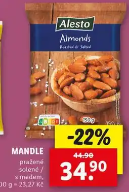 Lidl Mandle nabídka