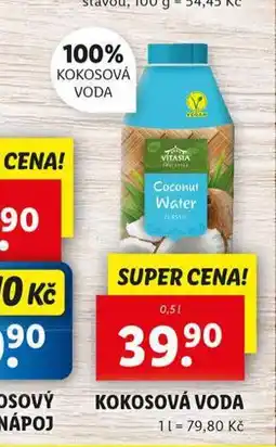 Lidl Kokosová voda nabídka