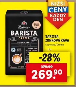 Lidl Barista káva nabídka