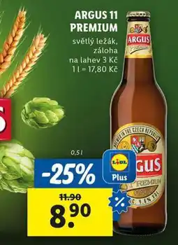 Lidl Pivo argus nabídka