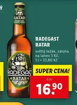 Lidl Pivo radegast nabídka