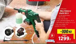 Lidl Aku tlakový čistič nabídka