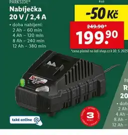 Lidl Nabíječka nabídka