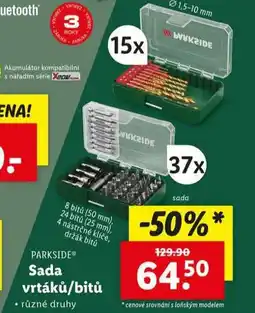 Lidl Sada vrtáků nabídka