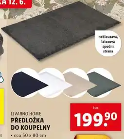 Lidl Předložka do koupelny nabídka
