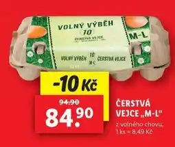Lidl Vejce m nabídka