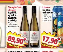 Norma Templářské sklepy ryzlink vlašský nabídka