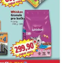 Norma Whiskas granule pro kočky nabídka