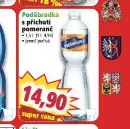 Norma Poděbradka s příchutí pomeranč nabídka