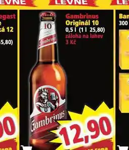 Norma Pivo gambrinus originál nabídka