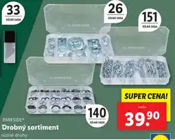 Lidl PARKSIDE Drobný sortiment nabídka