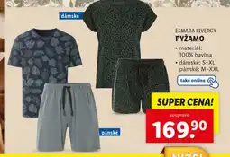 Lidl ESMARA LIVERGY Pyžamo nabídka