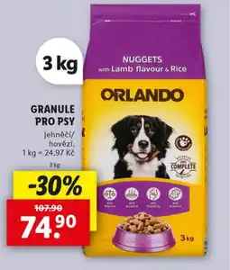 Lidl ORLANDO Granule pro psy nabídka