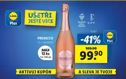 Lidl Prosecco nabídka