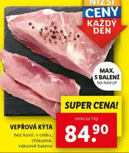 Lidl Vepřová kýta nabídka