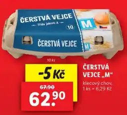 Lidl Čerstvá vejce,,M" nabídka