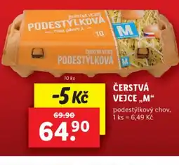 Lidl Čerstvá vejce,,M❝ nabídka
